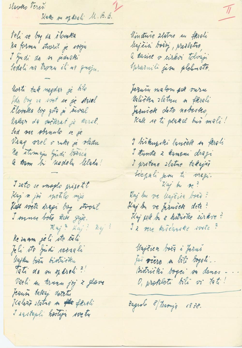 Izložba Slavko Vereš