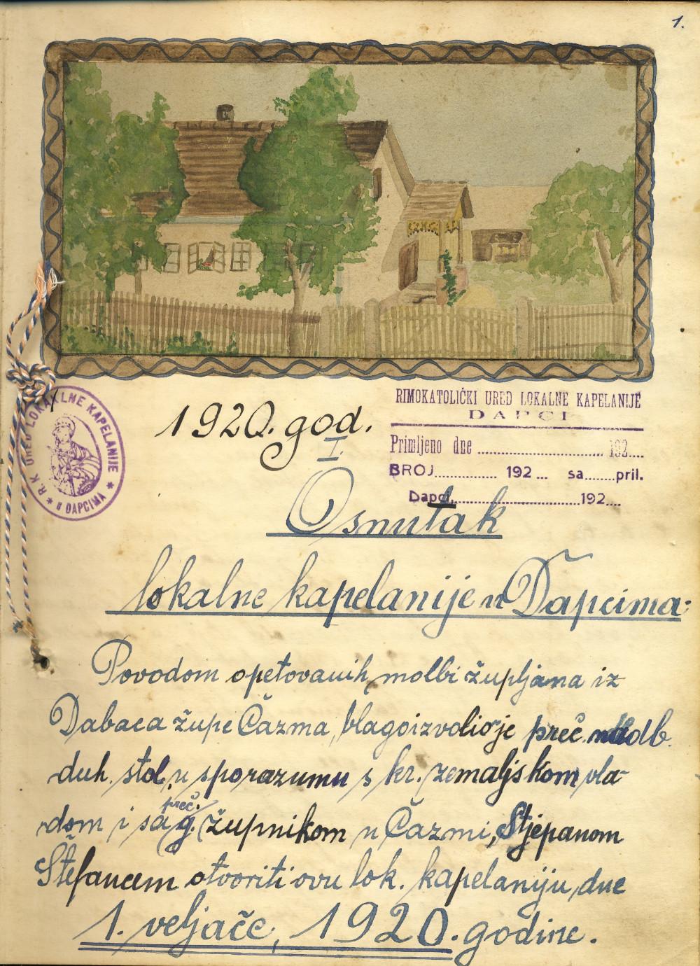 Moj zavičaj to sam ja - Dapci