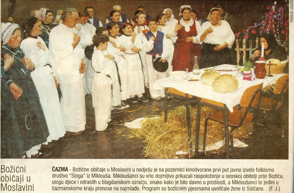 Izložba Zapovijedi pod lipom u Mikloušu